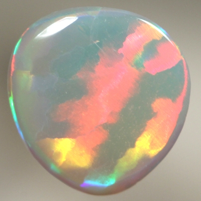 SOLID SEMI BLACK OPAL Bright, crisp Broad Rolling Flash 